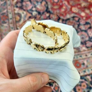 Armband Gelbgold 18K Elefant