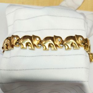 Armband Gelbgold 18K Elefant