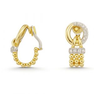 Clips Ohrringe Gelbgold Set3