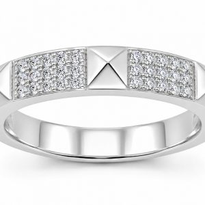 Diamant Ring, Diamantring, Weissgold, 750, 18K