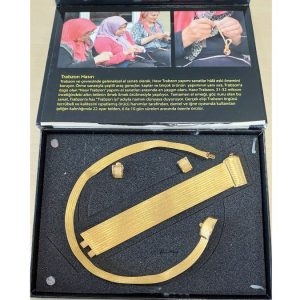 Goldschmuck Set Hochzeit Türkisch Arabisch Dubai Armreif Armband Ohrringe Collier