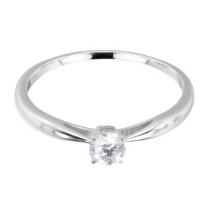 Diamantring Dresden 0,23 ct. Weissgold 18K 12