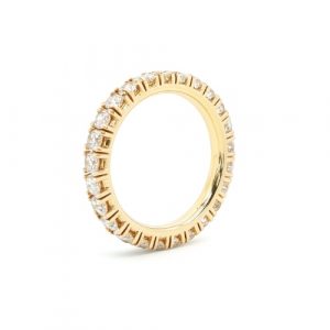 Memory Ring 2 ct. Anfertigung 18K Gelbgold