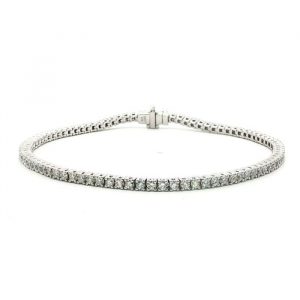 Tennis Armband, 2 ct., Brillantarmband, 18K, 750