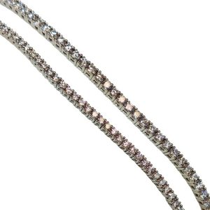 Vergleich Tennis Armband 2 ct und 4 ct