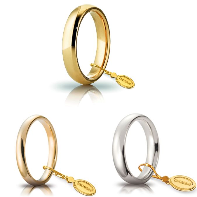 Eheringe kaufen 18K Gelbgold Weissgold