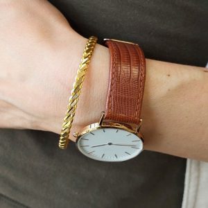 Goldarmreif 22k Gelbgold 916 elegant klassisch modern