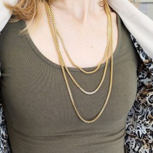 Kette Gelbgold Venezianer