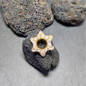 Anhänger David Lichtberg Gelbgold 18K