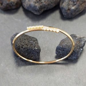 Lichtberg Armreif 0,76 ct. Gelbgold Diamanten