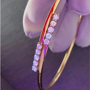 Lichtberg Armreif 0,76 ct. Gelbgold Diamanten Markenschmuck 18K
