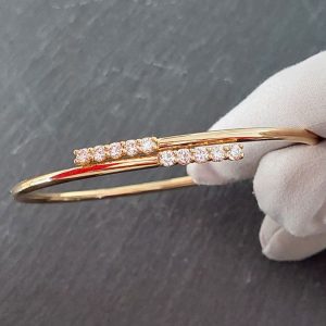 Lichtberg Armreif 0,76 ct. Gelbgold Diamanten Schmuck