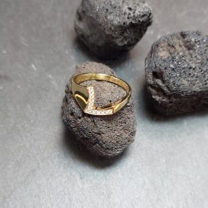 Lichtberg Diamant Ring 18K Gelbgold L 750