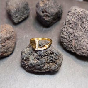 Lichtberg Diamant Ring 18K Gelbgold L Gold und Diamanten