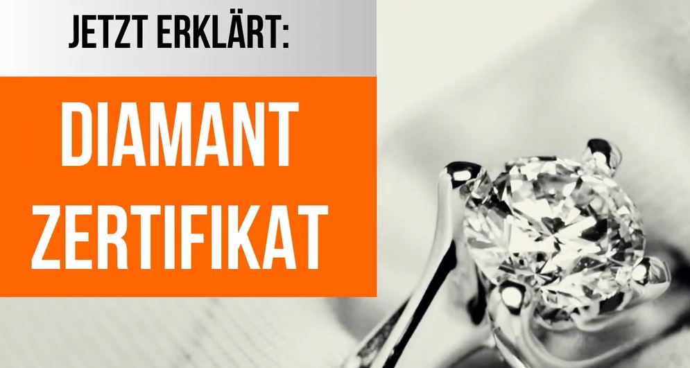 Diamant Zertifikat - Wie wichtig?
