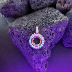 L11 Lichtberg Diamanten Anhänger Gelbgold rund