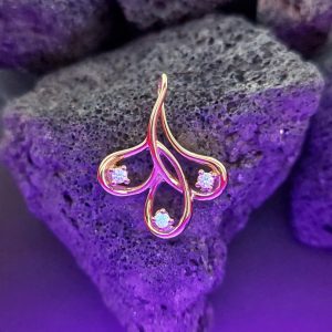 L6 Lichtberg Diamanten Anhänger Blüte