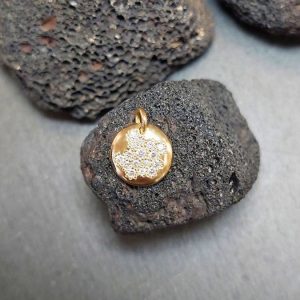 Lichtberg Diamant Anhänger Gedanke 18K Brillant