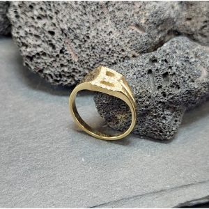 Lichtberg Diamant Ring 0,12 ct 750 Gelbgold