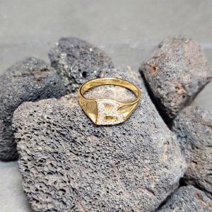 Lichtberg Diamant Ring 0,12 ct. 750 Gelbgold 18K