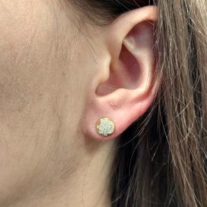 Lichtberg Ohrstecker Gelbgold 18K