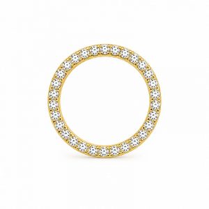Diamant Anhänger, Diamantanhänger, Gelbgold, Gold, 750, 18K