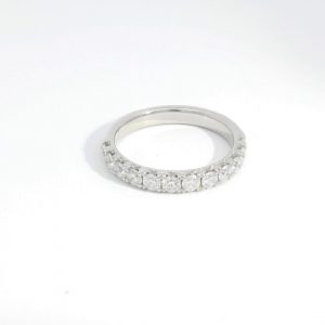 Diamant Ring "Memory" 0,83 ct. Weissgold 18K