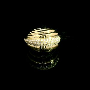 Diamant Ring 0,54 ct. Gelbgold 18K