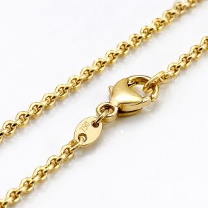Ankerkette, Goldkette, Gelbgold, Gold, 750, 18K
