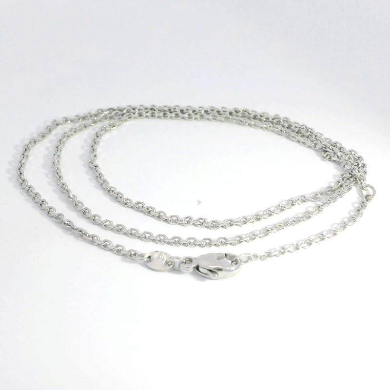 Ankerkette, Diamantiert, Goldkette, Kette, Weissgold, Gold, 750, 18K