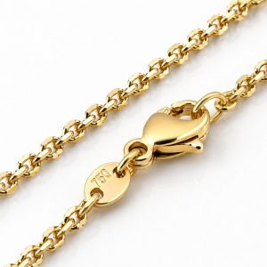 Ankerkette, Goldkette, Gelbgold, Gold, 750, 18K