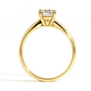 Barcelona Ring Verlobung Gelbgold