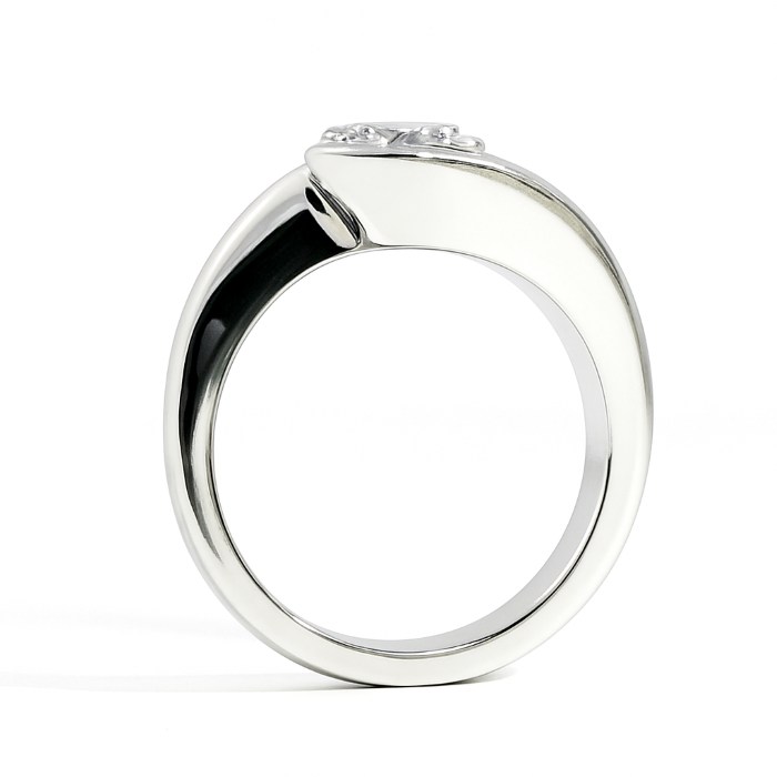Berlin Ring Verlobung Weissgold