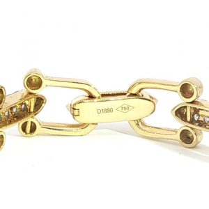 Diamant, Armreif, Gelbgold, Gold, 18K,