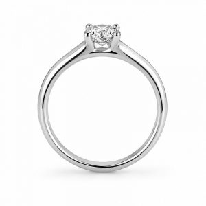 Diamant Ring, Diamantring, Brillant, Solitär, Platin, 950,