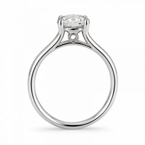 Diamant Ring, Brillant Ring, Solitär, WG, 750, 18K