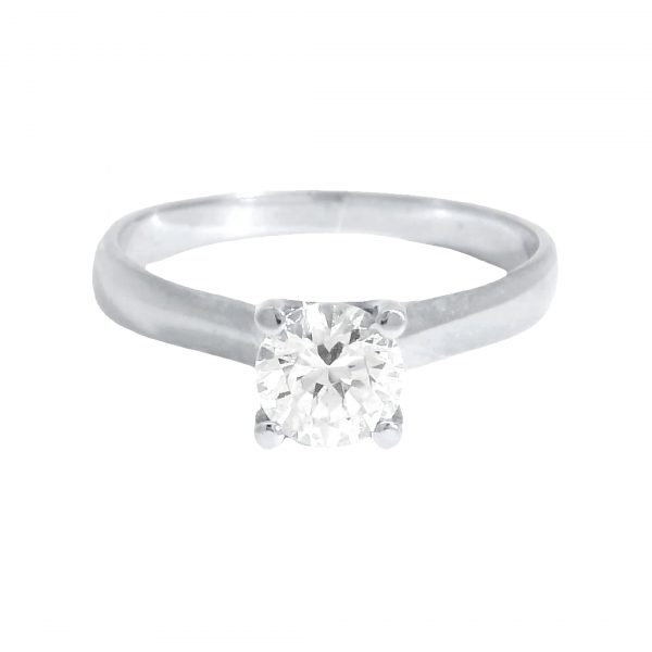 Florenz Diamantring Verlobungsring Weissgold