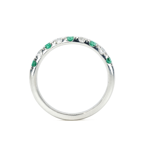 Memory Ring Smaragd Grün 33_29