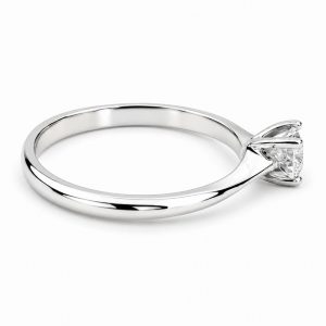 Diamant Ring, Diamantring, Solitärring, Solitär Ring, Solitaire, Weissgold, 750, 18K