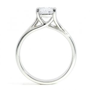 Venedig Ring Verlobung Weissgold