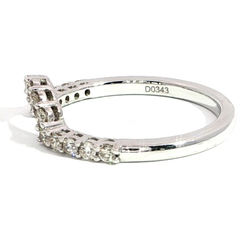 Vorsteckring 0,34 ct. 2020OP11_16 Weissgold 18K