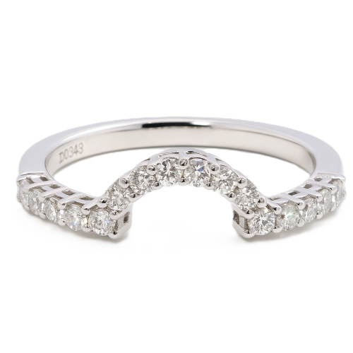 Vorsteckring 0,34 ct. 2020OP11_16 Weissgold 18K