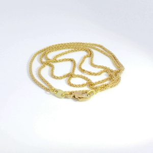 Zopfkette, Goldkette, Halskette, Anhängerkette