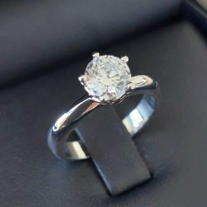 Verlobungsring Helsinki 5 Krappen Diamantring black