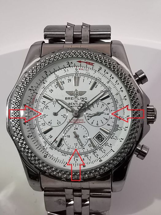 Breitling Fake statt Chronograph Kalenderanzeigen