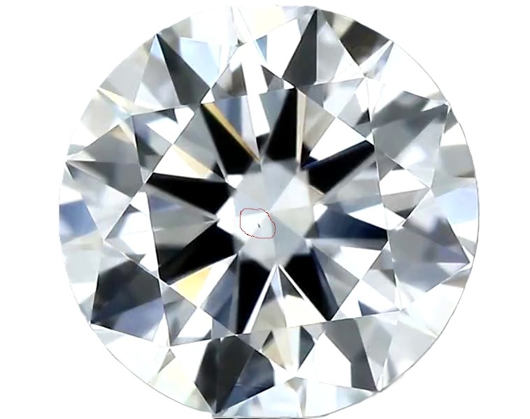 Reinheit Diamant VS1 Beispielbild2