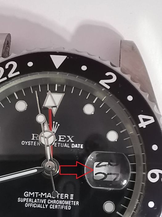 Rolex - Fake Datumsschaltung kippt langsam
