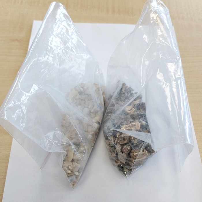Zahngold abwiegen vorher nachher
