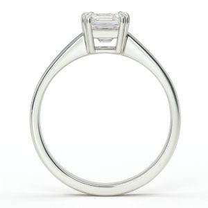 Emerald Cut Verlobungsring kaufen Stuttgart Weissgold