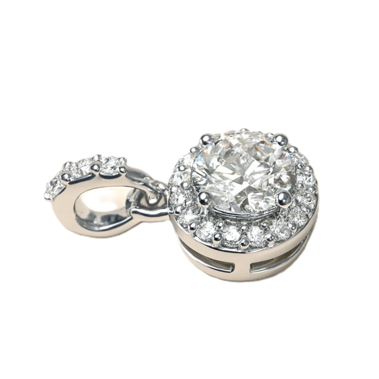 Fassung Weissgold Brillanten Besatzdiamanten